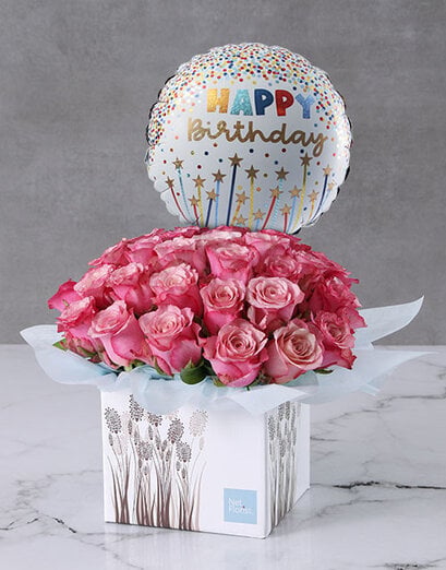 Pink Roses Netflorist Shop At SA's finest Online Florist & Gift Company | NetFlorist