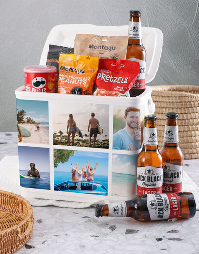 Personalised Photo Grid Cooler Box | Picnic Baskets | NetFlorist