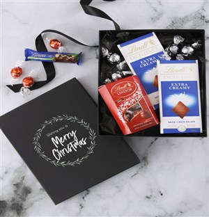 Festive Lindt Chocolate Box