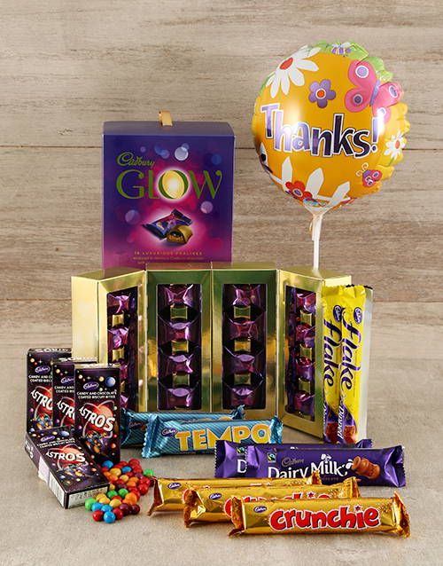 Cadbury Thank You Chocolate Hamper | Chocolate Gifts | NetFlorist